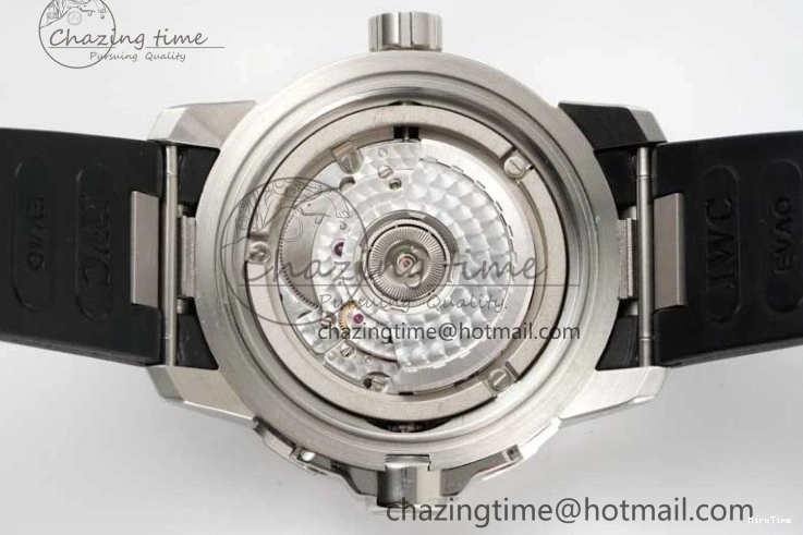 MIROTIME 0311 TechFriendly Aquatimer SS IW3290 RSF 1:1 Best Edition Black Dial on Black Rubber Strap A 7076